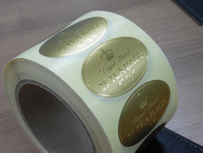 holographic labels and hotfoil Label Printing